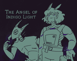 Angel of Indigo Light