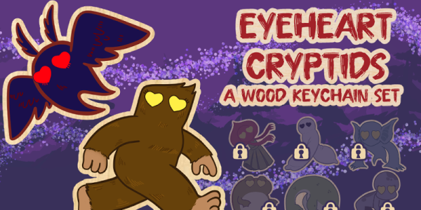 EYEHEART CRYPTIDS KICKSTARTER