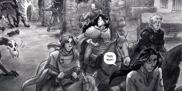 Tamuran Chapter 17 ends + break