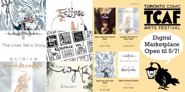 Eliushi at TCAF Digital Marketplace