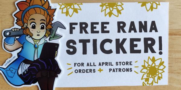 Rana Sticker